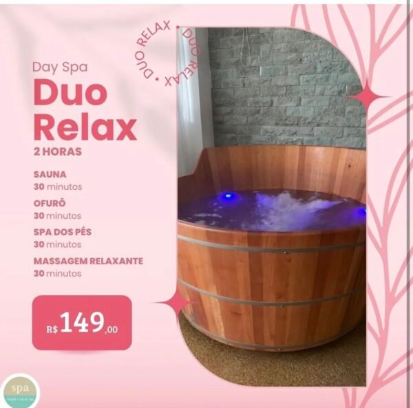 Day spa duo relax