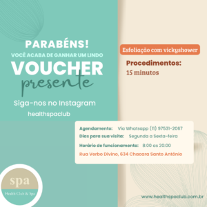 Voucher  Esfoliação com vickyshower