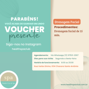 Voucher  Drenagem Facial