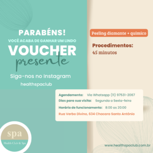 Voucher  Peeling diamante + quimico