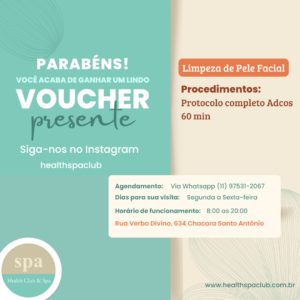 Voucher  Limpeza de Pele Facial