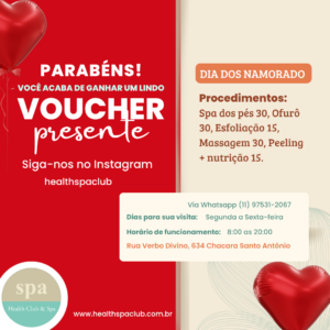 Voucher  Dia dos namorados 2h