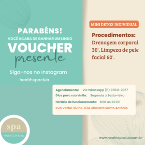 Voucher Mini day spa Detox Individual