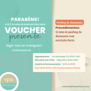Voucher Peeling de diamante