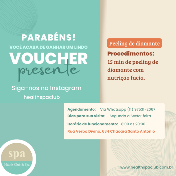 Voucher Peeling de diamante