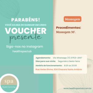 Voucher Massagem