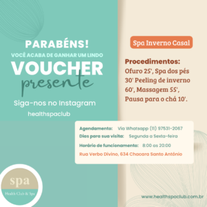 Voucher Day spa Inverno casal