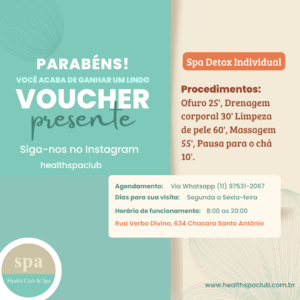 Voucher Day spa Detox Individual