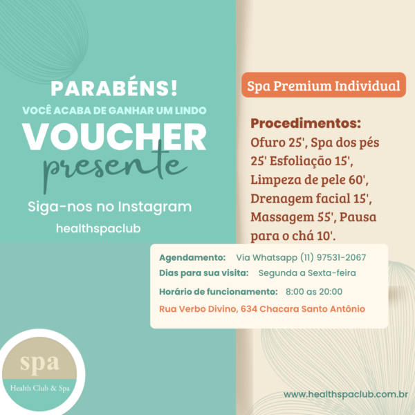 Voucher Day spa Premium Individual