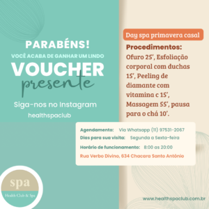 Voucher day spa Primavera Casal