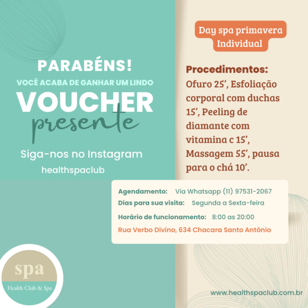 Voucher day spa Primavera individual
